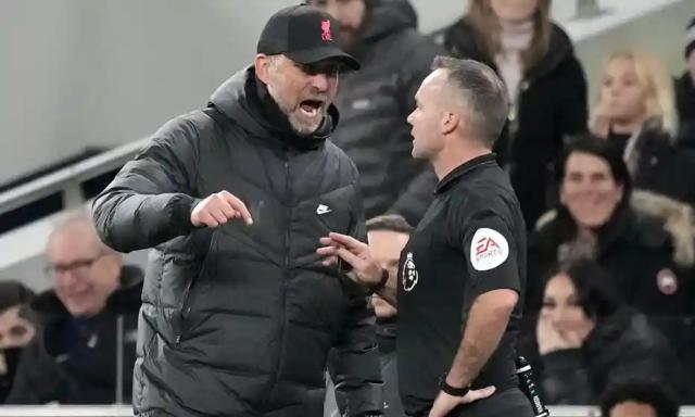 乐鱼电竞-克洛普：凯恩铲球肯定红牌 3关键判罚都对红军不利